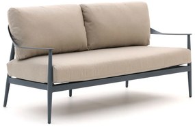 Loungebank Tuin Bellagio   | Aluminium | 2 personen | Tuinbank Blauw | 177cm | Incl. kussens | Kees Smit Tuinmeubelen