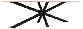 Goossens Excellent Eettafel Gs-1302, Ovaal 240 x 130 cm