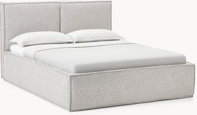 Bouclé gestoffeerd bed Dream