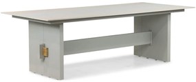 Dining Tuintafel   240 x 107 cm Aluminium Taupe  Casbranka