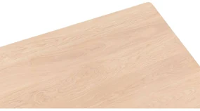 Goossens Excellent Eettafel Ferris Piramide Poot, Rechthoekig 180 x 100 cm