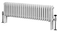 Eastbrook Imperia 3 koloms radiator 115x30cm 1278W wit glans