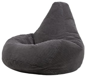 Cloudy Cord Zitzak Stoel - Antraciet