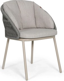 Tuinstoel Rope Zand/Beige Santika Pebble