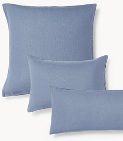 Gewassen linnen kussenhoes Airy