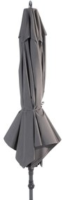 4 Seasons Azzurro stokparasol Ø300 cm Charcoal solefin