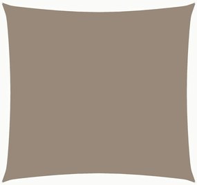 vidaXL Zonnescherm vierkant 2,5x2,5 m oxford stof taupe