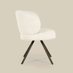 Eleonora Jayson Eetstoel Brons Frame Beige