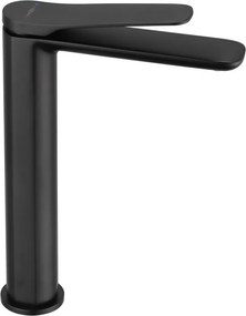 Mexen Largo hoge wastafelmengkraan, zwart - 73710-70