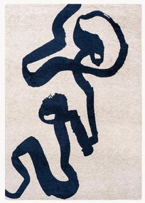 Wasbaar jacquard in- & outdoor vloerkleed Ribbon