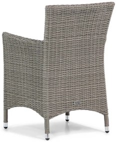 Tuinset 10 personen 400 cm Wicker Grijs Garden Collections Dublin/Brighton