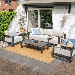 Garden Impressions Malakka loungetafel - donker grijs