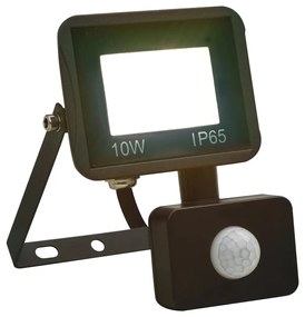 vidaXL Spotlight met sensor LED 10 W koudwit