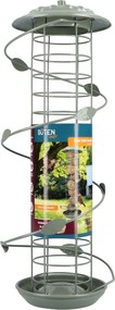 BÃ»ten Gift feeder - XL vetbolhouder spiraal "Forest" voor 8 vetbollen - grijs