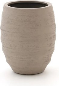 Bloempot Luca Lifestyle Bordo | Taupe Kunststof  | ø40cm | Geschikt voor Buiten en binnen | Kees Smit Tuinmeubelen