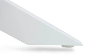 Dining Tuintafel ovaal 240 x 107 cm Wit Santika Ellisse