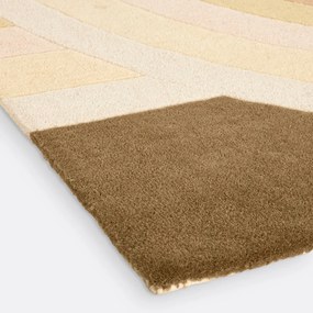 Vloerkleed in wol, Elida