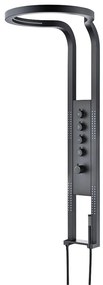 Best Design Nero Future thermostatisch douchepaneel zwart mat