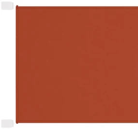 vidaXL Luifel verticaal 180x1200 cm oxford stof terracottakleurig