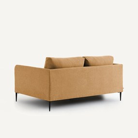Compacte zitbank in gerecycled chenille, OSCAR, ontwerp door Emmanuel Gallina