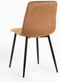 Daris fluwelen stoel