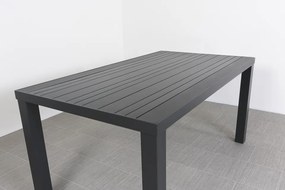 Lima antraciet/Lena 160 cm. tuinset - 7-delig