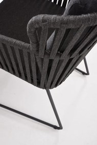 Taste by 4 Seasons Vitali eetset antraciet met Spartan tafel 240 cm  Tuinset    houtkleur weerbestendig