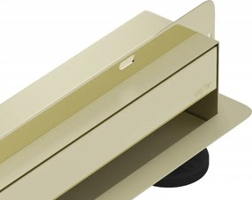 Mexen Flat Wall lijnafvoer aan de wand 2-in-1 70 cm, goud - 1530070