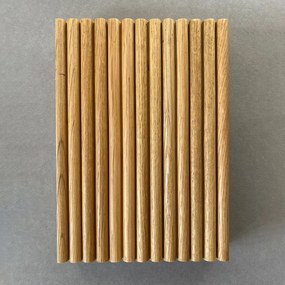 Mondiaz Kurve 145cm badmeubel ronding rechts oak met 1 lade en deur en wastafel big large links 2 kraangaten urban