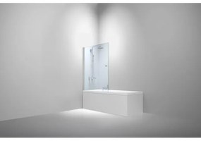 Van Rijn Products ST02 Badwand - 80x150cm - incl glasbehandeling - chroom ST02800