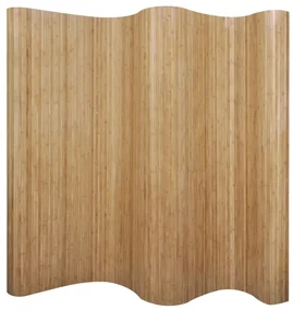 vidaXL Kamerscherm 250x165 cm bamboe natuurlijk