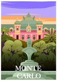 Ilustratie Travel Destination Vector Poster, Rudzhan Nagiev