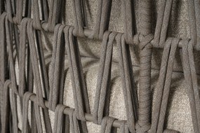 Loungeset tuin 5 personen Rope Taupe  Santika Furniture Santika