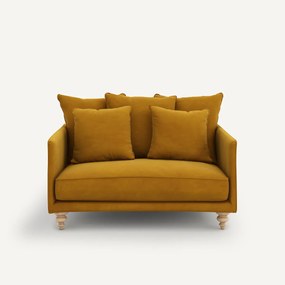 2-zits compact fluwelen zetel, Lazare