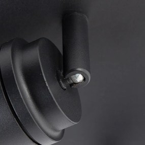 Moderne badkamer spot zwart 2-lichts IP44 - Ducha