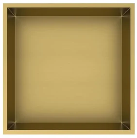 Best Design Nancy Kaya inbouwnis 30,5x30,5x7cm mat goud