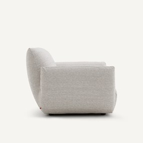 Fauteuil in canvas stof, Spogano