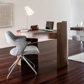 Draaiende tafelfauteuil Asyar