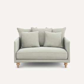 2-zits stonewashed fluwelen bank, Lazare