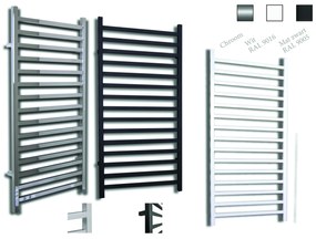 Sanicare design radiator Qubic 126,4 x60 cm. wit