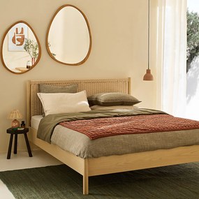 Organisch gevormde spiegel 58 x 74 cm Astia