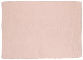 Placemat geribbeld, GOTS bio-katoen, violet, 35 x 50 cm