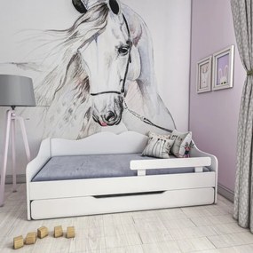 Peuter Wit  Eenpersoonsbed Monaco - Voor kinderen Kinderen Peuter Junior 5059914025949 Children's Beds Home, 160x80, Geen, Geen Children's Beds Home M