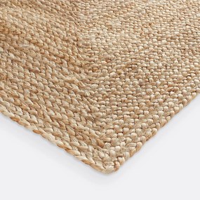 Rechthoekig jute vloerkleed XL, Aftas
