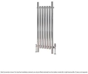 Eastbrook Lambourne horizontale radiator 40x120cm 426W chroom