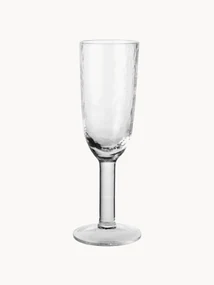 Champagneglas Hammered
