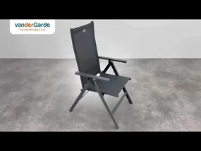Hartman Napoli/Baltimor 150 cm. verstelbare tuinset - 5-delig