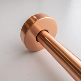 Saniclear Copper douchearm voor wandmontage 35cm koper geborsteld