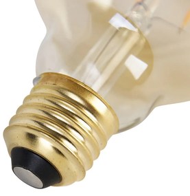 Set van 5 E27 3-staps dimbare LED lamp G95 Goldline 5W 530 lm 2200K