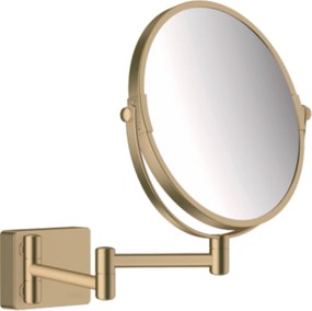 Hansgrohe AddStoris make-up spiegel 24,6x34,4x24,6cm brushed bronze